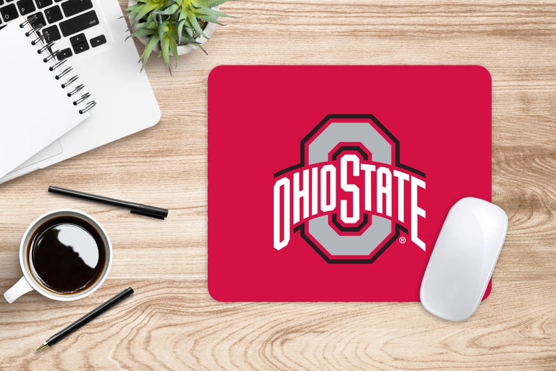 OTM Essentials Mouse Pad, Fabric, Ohio State University Standard/Classic Red - Image 5